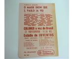 Folheto Ingresso Est�dio do Juventos